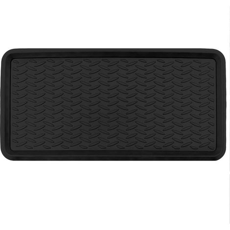 Opus Moulded Rubber Boot Tray Mat, 41x81cm (1/4)