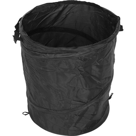 Sac à déchets de jardin pliable et portable, pour le rangement des feuilles, conteneur à déchets pour le camping et les pique-niques (1/5)