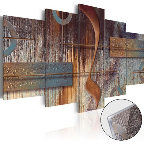Tableau sur Verre Acrylique "Oriental Composition" 50 x 100 cm (1/4)