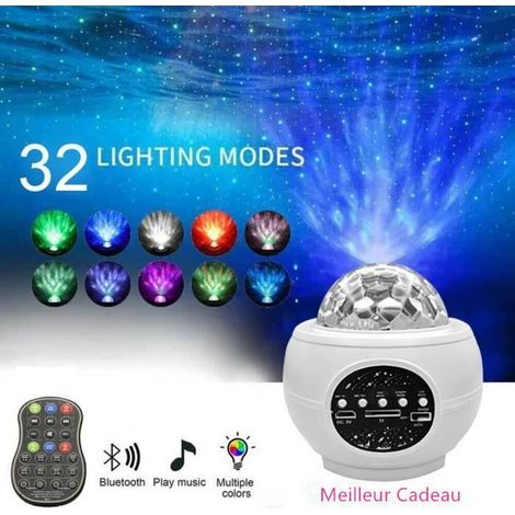 Projecteur Ciel Etoile,Projecteur Galaxie,Planetarium Projecteur Ciel Etoile Plafond,Veilleuse Enfant Adulte,Lampe Veilleus LED (1/4)