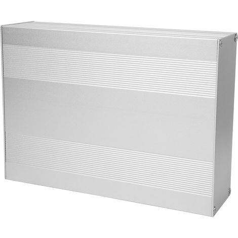 Boîtier modulaire en alliage d'aluminium, finition argent mat, boîte de jonction pour circuits imprimés à monter soi-même, 54 x 145 x 200 mm (1/5)