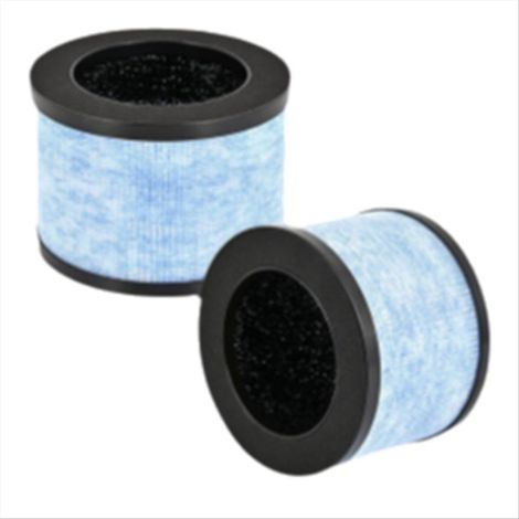 Filtre H13 pour ventilateur purificateur d'air MK01/MK06/EPI080/EPI081 : piège les peluches, le pollen, les poils d'animaux, les odeurs et la fumée. (1/5)