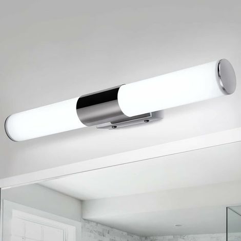 Lampe pour Miroir de salle de bain - 8W LED Applique Salle de bain 40CM, Blanc Neutre 6000K, Éclairage Mural Étanche IP44, Luminaire Salle de bain (1/5)