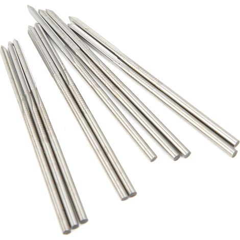 10 alésoirs HSS haute dureté pour machines, outil de coupe à queue cylindrique (1/5)