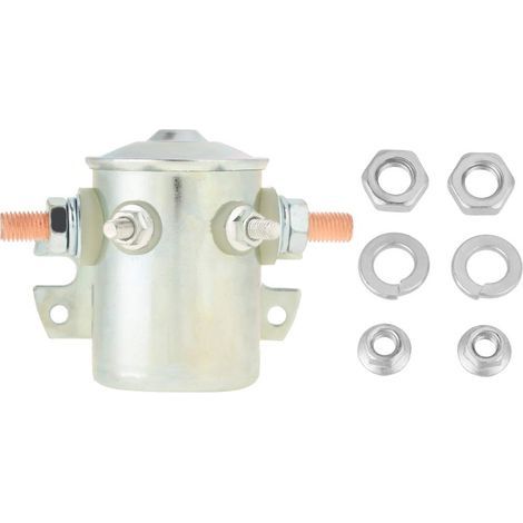Magnetisches Schaltrelais, 12V 200A Anlasserrelais, magnetisches Anlasserrelais für Kraftfahrzeuge, übergroße Fahrzeuge und andere große Fahrzeuge zum Starten (1/5)