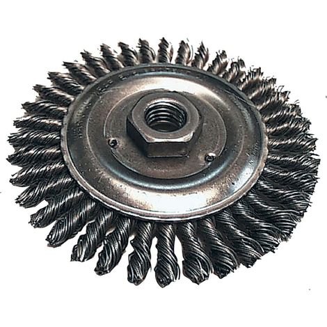 Spazzola a disco Makita 100 mm - 0,5 mm - numero di ciuffi 22 - M14