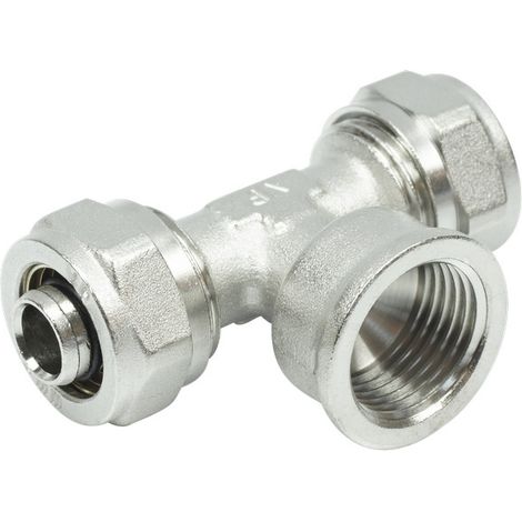 Conector en T roscado Tycner PEX 16X1/2''X16 rosca interna (1/2)