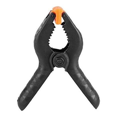 Schwarze, multifunktionale Kunststoff-Federklemmen Typ A für Heimwerker-Holzbearbeitungswerkzeuge, 10er-Pack (8003 (4 Zoll))