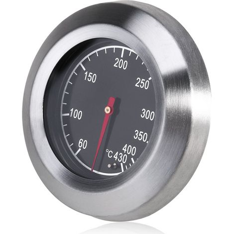 Thermomètre de barbecue analogique pour tous les grils, fumoirs et chariots de barbecue, accessoires pour barbecue