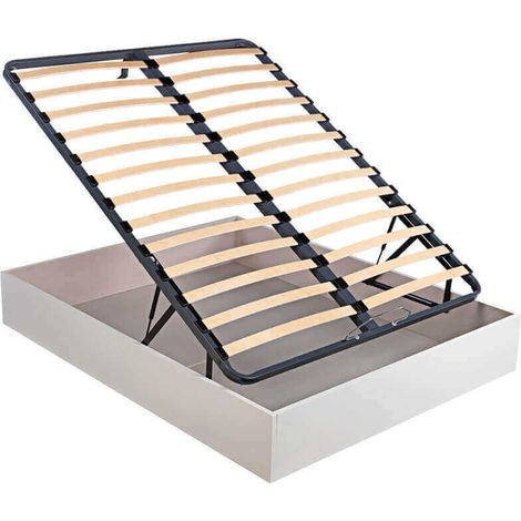 Canapé Abatible de láminas transpirable Oxfort altura 32 cm Blanco - 105x182 cm (1/2)