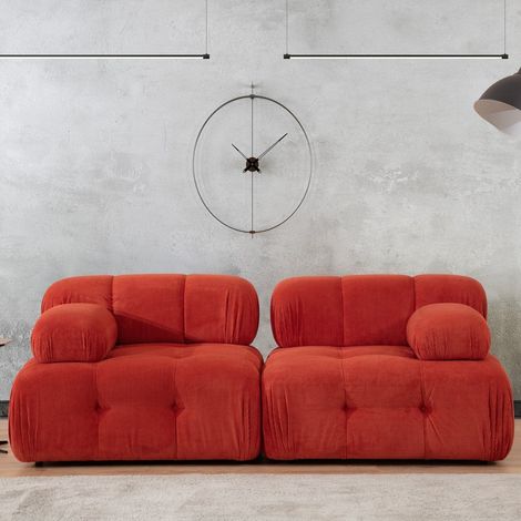Modulares Sofa 2-Sitzer Doblo rot (1/5)