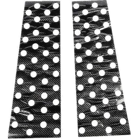 Carbon Fiber Auto Fenster B Säule Dekorative Aufkleber Trim Außen Zubehör für 2021 2022 (1/5)