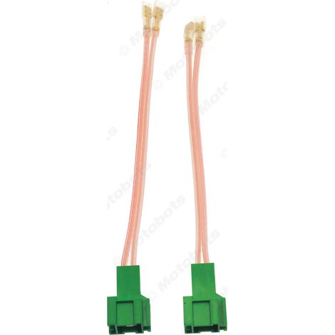 Suitable for Mercedes-Benz 2PIN speaker wiring harness, car audio dedicated speaker adapter cable, speaker retrofit cable (1/4)