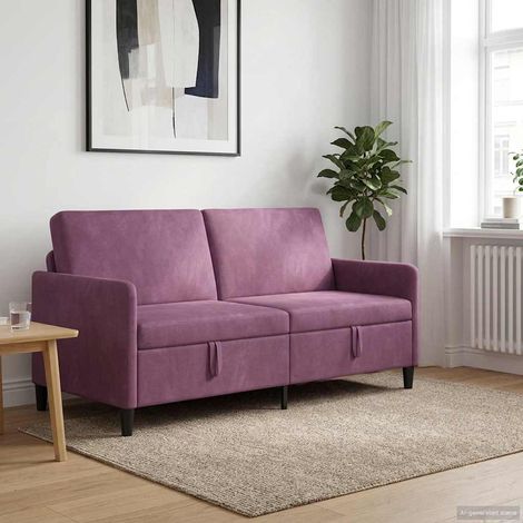 Teenpull – Sofa mit Stauraum Lila 172 x 78 x 87 cm Polyester (1/5)