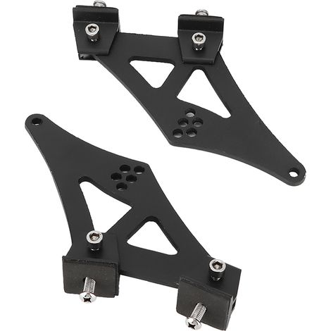 Aileron Universel 5" Voiture CNC Aluminium Alliage Coffre Arrière Racing Support Fixation Pieds Supports (1/5)