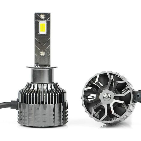 led Ampoule De Phare Automobile (h1), Lumire Blanche Et Froide 6.000k, Set De 2 (1/4)
