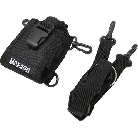 Étui de rangement léger et portable en nylon universel pour talkie-walkie MSC 20B (1/5)