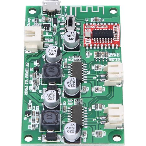 HF69B Leistungsverstärkerplatine, modifizierte Lautsprecherplatine, 2x6W, kompatibel mit Bluetooth (1/5)