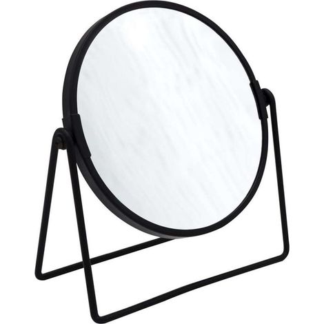 Ridder Miroirs - Miroir cosmétique sur pied, noir 03009010 (1/2)