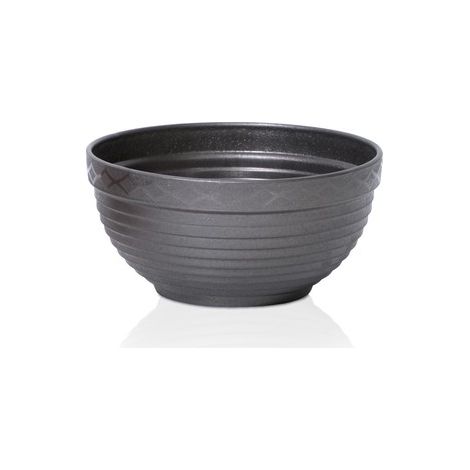 Name DMS07 Schale - Große Graphitschale, 30cm Durchmesser, für Haus und Garten