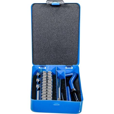 Kit de Réparation de Filets M10 x 1,0 - 14 pcs - Acier Résistant - Réparation Fiable et Durable - D-Work (1/5)