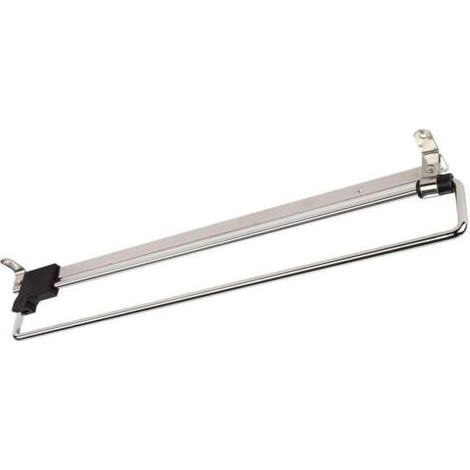 Porte-Cintres Coulissant Portemonteaux Télescopic Porte-vêtements Extractible 350 mm