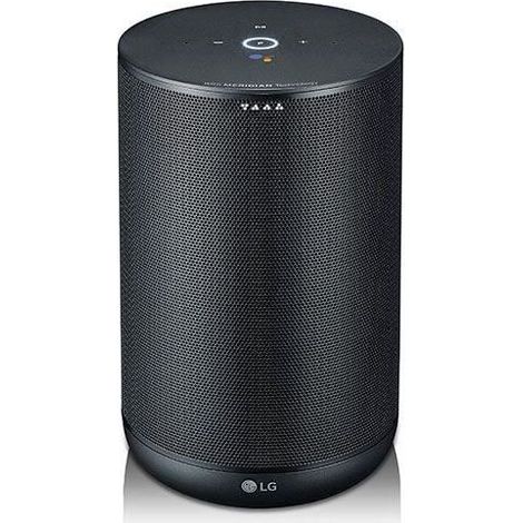 LG WK7 Bluetooth-Lautsprecher kompatibel mit Google Assistant - 30W - Schwarz