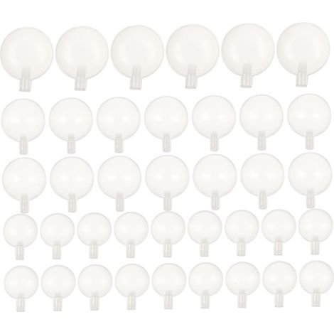 210 pezzi di sonagli di ricambio in plastica resistenti, inserti sonori per giocattoli per cani e peluche, che emettono suoni squittenti chiari. Accessori di riparazione. (1/4)