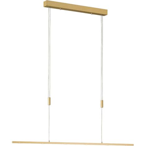 LED Suspension à intensité variable 'Tolu' en aluminium pour salon & salle à manger (1/5)