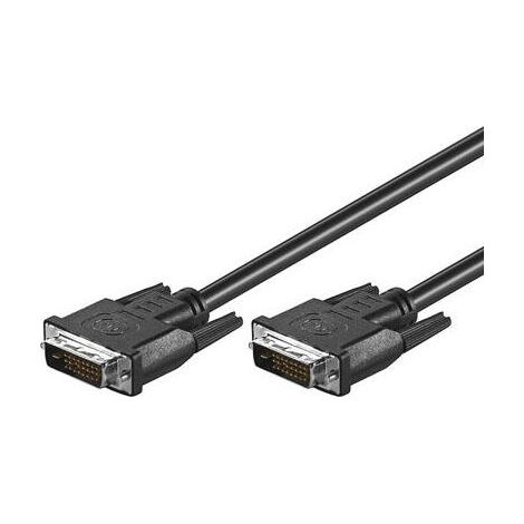 Goobay MMK 110-180 24+1 DVI-D 1.8m Negro cable DVI - Cables DVI (1,8 m, DVI-D, DVI-D, Negro) (1/3)