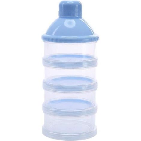 4 Boite Doseuse Poudre de Lait, Bébé Boîte alimentaire Distributeur de lait en Poudre / Boîte de Lait / Poudre de Lait (1/4)