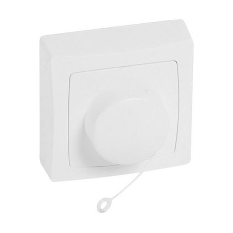Legrand – Va-et-vient à tirage complet blanc – Appareillage saillie 10AX – Mécanisme IP2X – Installation simple en saillie – 86019 (1/5)