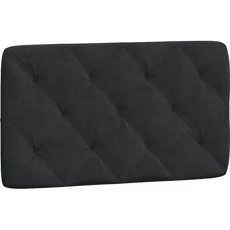 Maison Exclusive - Cuscino Testiera Nero 80 cm in Velluto