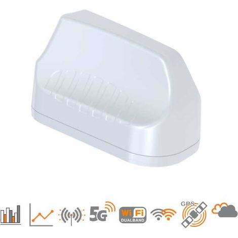 Poynting Antena MIMO 7 en 1 Alto Rendimiento, Blanca, 4x LTE/5, 410-3800, 2x 2.4,5 GHz WiFi, GPS (1/2)