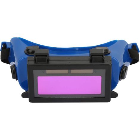 Lunettes soudure auto-assombrissement – bleu – protection yeux – masque solaire – Tonysa (1/3)