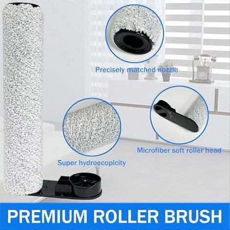 Set di spazzole di ricambio, rullo e filtro in spugna per aspirapolvere Eureka NEW430BL/JONR ED12 (2 spazzole) (1/5)