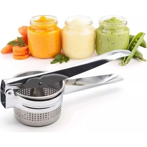 Presse-agrumes manuelle en acier inoxydable, extracteur de jus pour fruits et légumes (1/5)