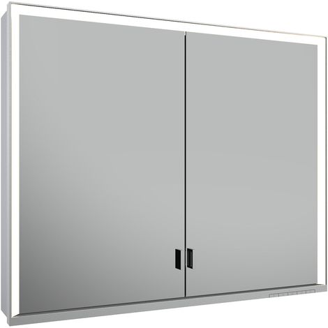 KEUCO Royal Lumos armario con espejo 2 puertas, puerta larga,