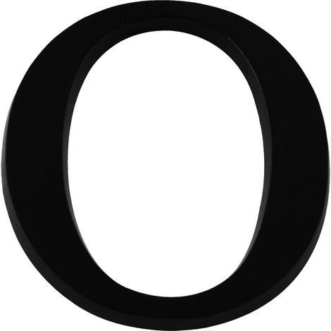 Lettre O Noire Hauteur 60mm - 4622675 (1/2)