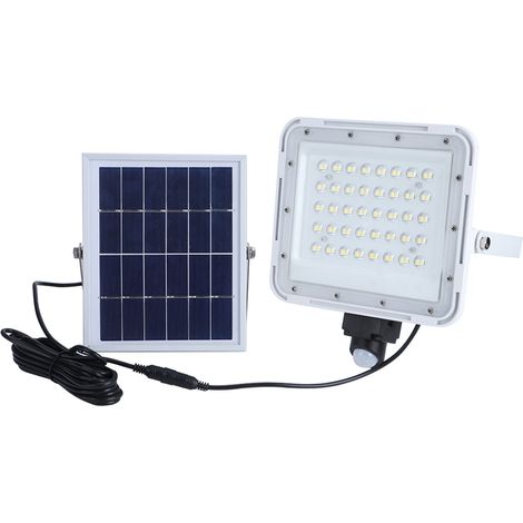 Projecteur solaire LED étanche, applique murale, lampadaire pour jardin et pelouse extérieurs (1/5)