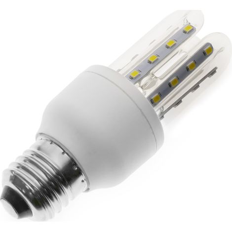 BeMatik - Ampoule LED 3W E27 lumière du jour 6000K allongé (1/4)