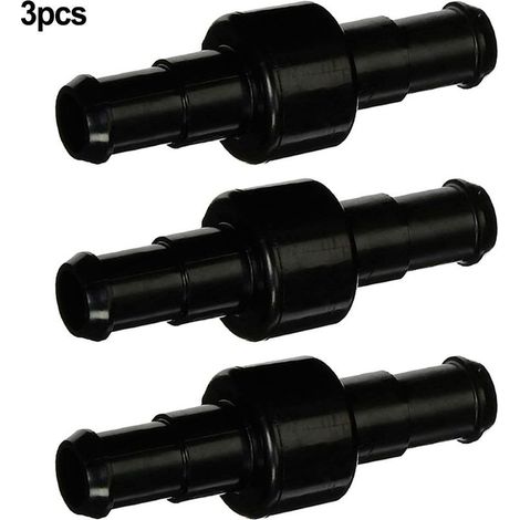Boostez votre nettoyeur de piscine avec le tuyau pivotant à roulement à billes noir D20 (3 pièces) (1/5)