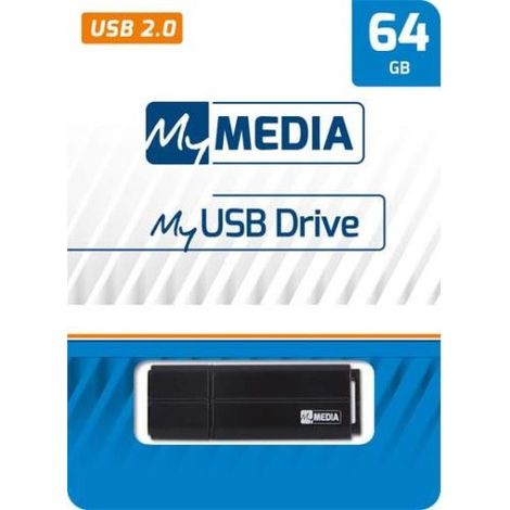 MyMedia MyUSB Drive lecteur USB flash 64 Go USB Type-A 2.0 Noir (1/2)