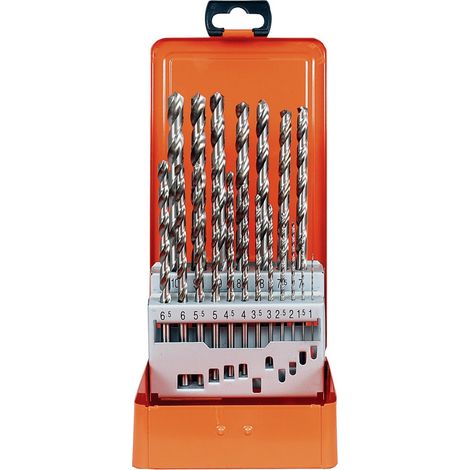 Projahn Metallkassette DIN 340 HSS-G 19-tlg. 1-10/0,5 mm (1/5)