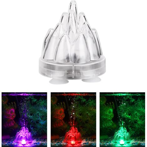 Wasserdichte Unterwasser-Aquarienleuchte mit vulkanischer Luftpumpe (1/5)