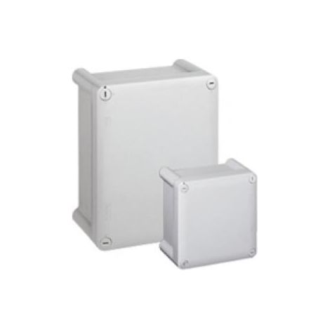 Boîtier industriel plastique IP66 IK08 - 180x140x86mm avec couvercle opaque - LEGRAND