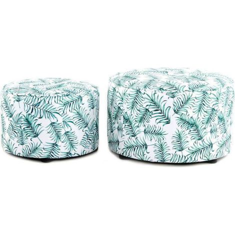 Poufs gain de place indira 110 (lot de 2)