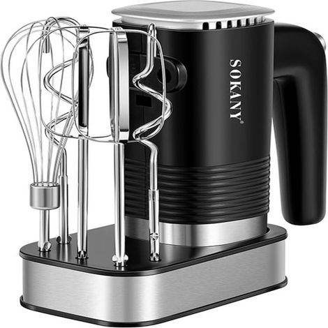 Handmixer - 800 W - 5 Vitesses - Bouton Ejection - Pour Pâtisserie Et Pétrissage - 1 Pièce (1/5)