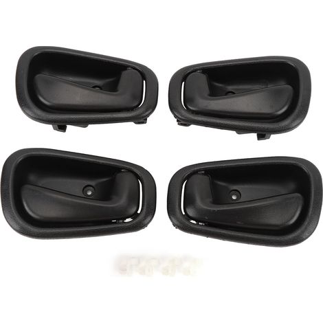 Poignée de porte intérieure (4 pièces) 6920502050C0, poignée de porte intérieure avant et arrière avec clips, remplacement pour Prizm Base LSi Sedan (1/5)