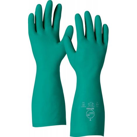 Gants Tychem NT-480 Gr.10 Nitril330mm (Par 12)